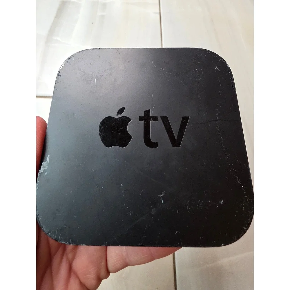 Apple TV 3rd Generation Black Media Streamer Model A1469 EMC 2633 1080p HD F1‎